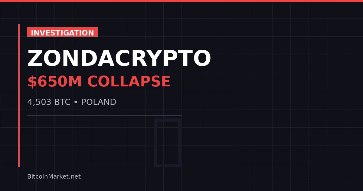 Zondacrypto collapse investigation - BitcoinMarket.net