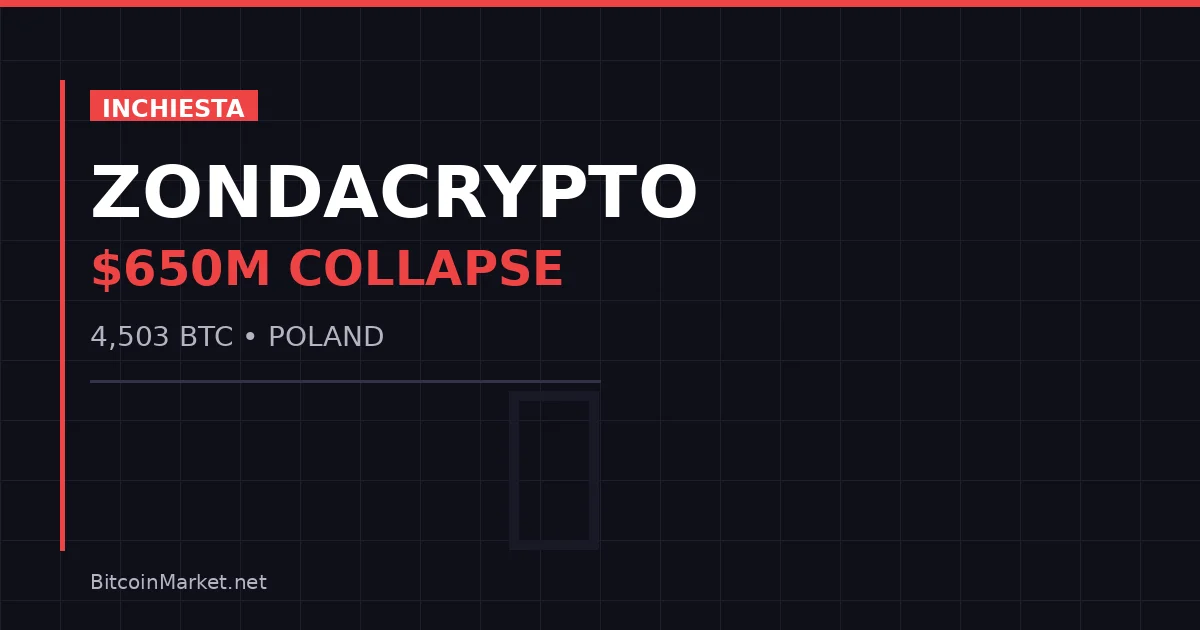 Zondacrypto collapse investigation - BitcoinMarket.net
